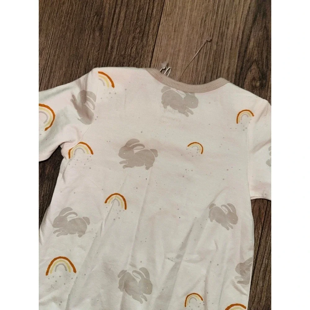 W2 Bunnies By The Bay‎ Gown 0-3 Months Little Sunshine New NWT Orangic